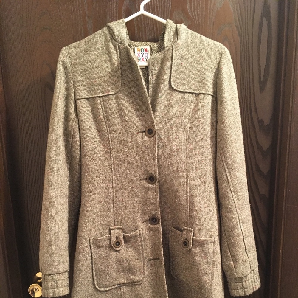 Roxy tweed jacket